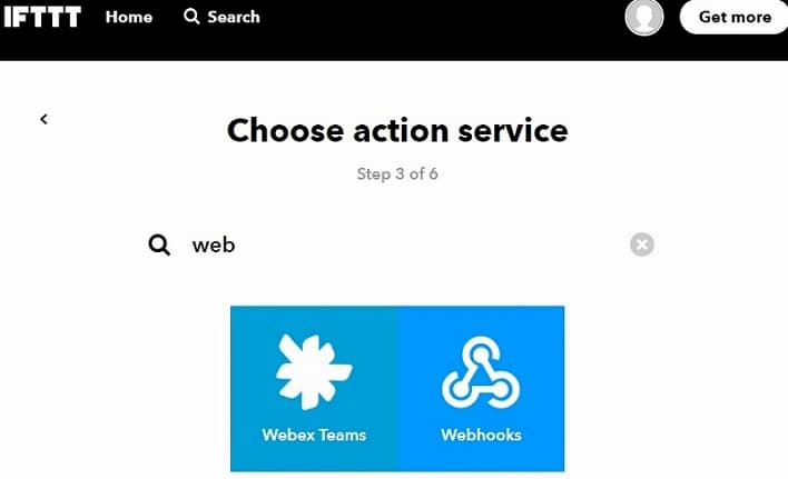 IFTTT Webhooks